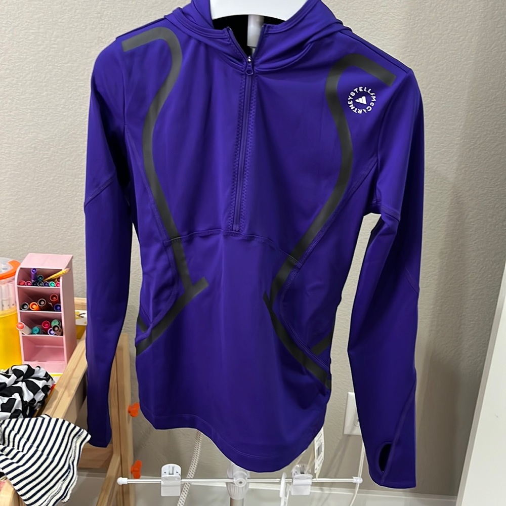 stella mccartney adidas aeroready running carrera jacket